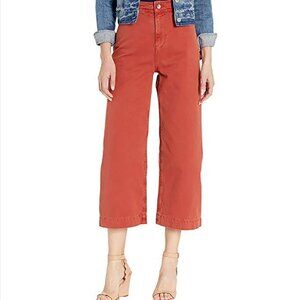 Free People Patti wide leg pants size 25 Rust